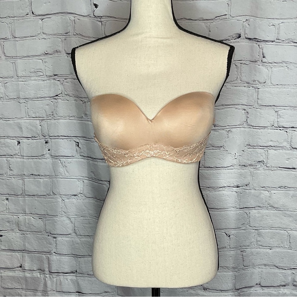 Victoria’s Secret Nude Body by Victoria Lined Strapless Bra 34DD